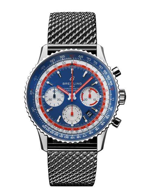 Breitling Navitimer1 B01 Chronograph 43 Pan Am Airline Edition .